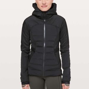 lululemon Down For It All Jacket in Black Size 8